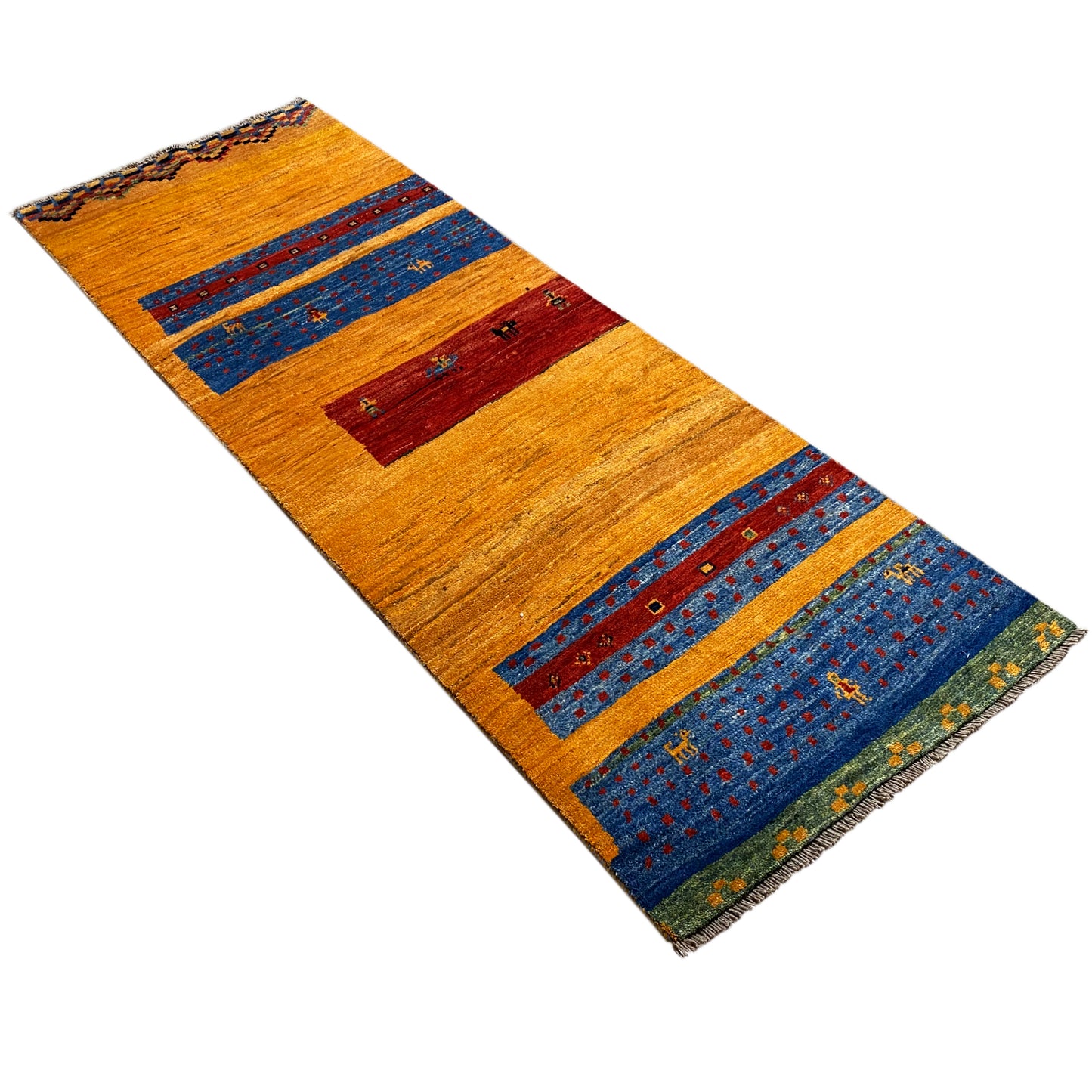 Gabbeh tapijt 220x77 cm