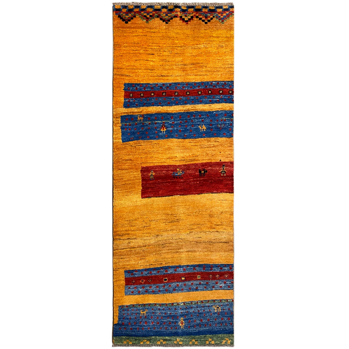 Gabbeh tapijt 220x77 cm