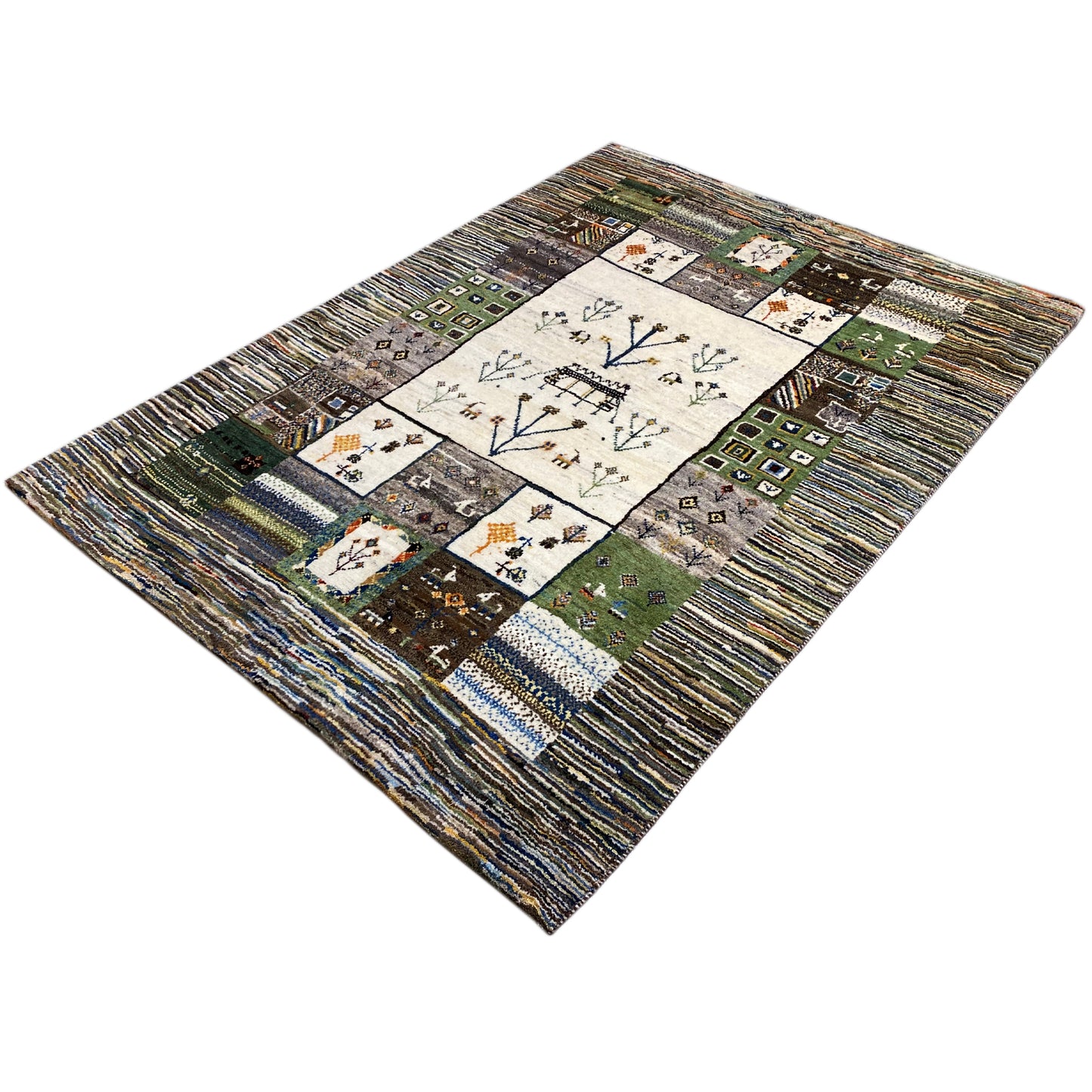 Gabbeh tapijt 210x153 cm