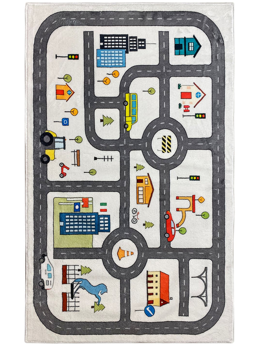 Kinderkleed „Straat“, beige, 90 × 160 cm