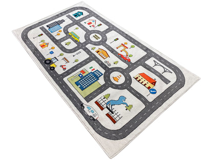 Kinderkleed „Straat“, beige, 90 × 160 cm