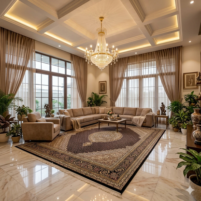 Indo Tabriz tapijt - 302x243cm