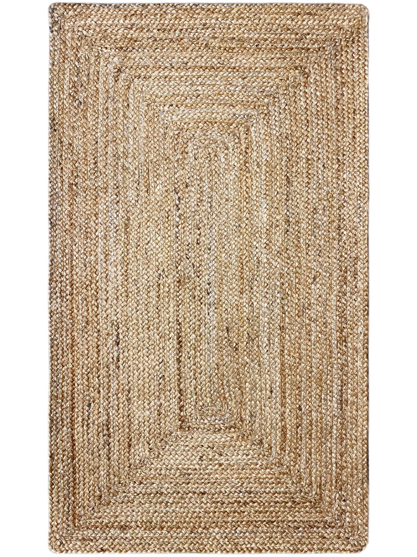 Jute Vloerkleed - Beige - 60x110 cm
