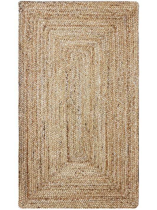 Jute Vloerkleed - Beige - 60x110 cm