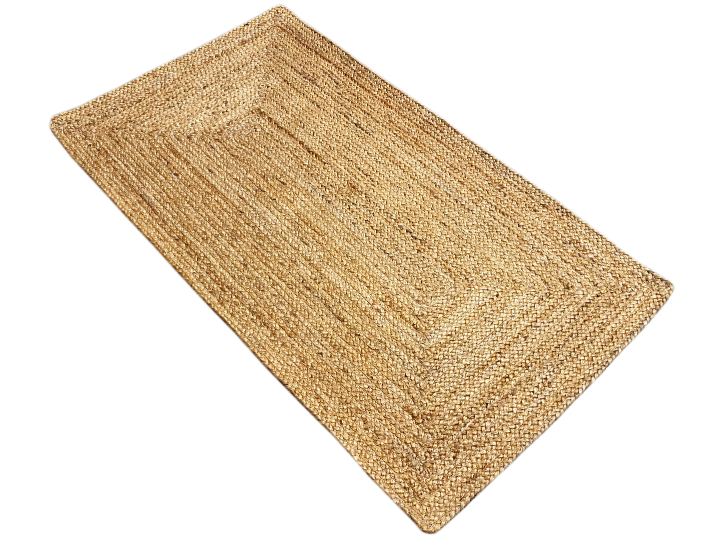 Jute Vloerkleed - Beige - 60x110 cm