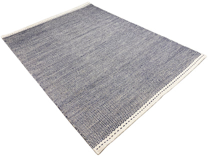 Marineblauw Kelim Vloerkleed - 160x230 cm