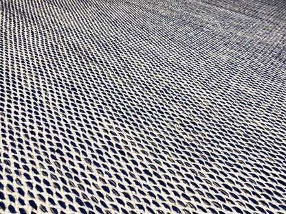 Marineblauw Kelim Vloerkleed - 160x230 cm