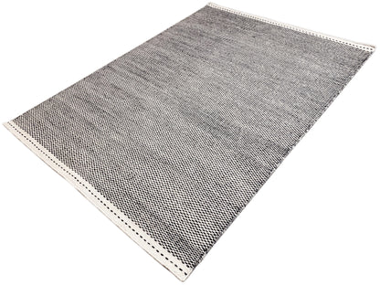 Zwart Kelim Vloerkleed - 160x230 cm