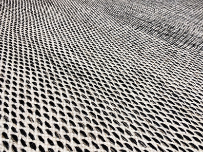 Zwart Kelim Vloerkleed - 160x230 cm