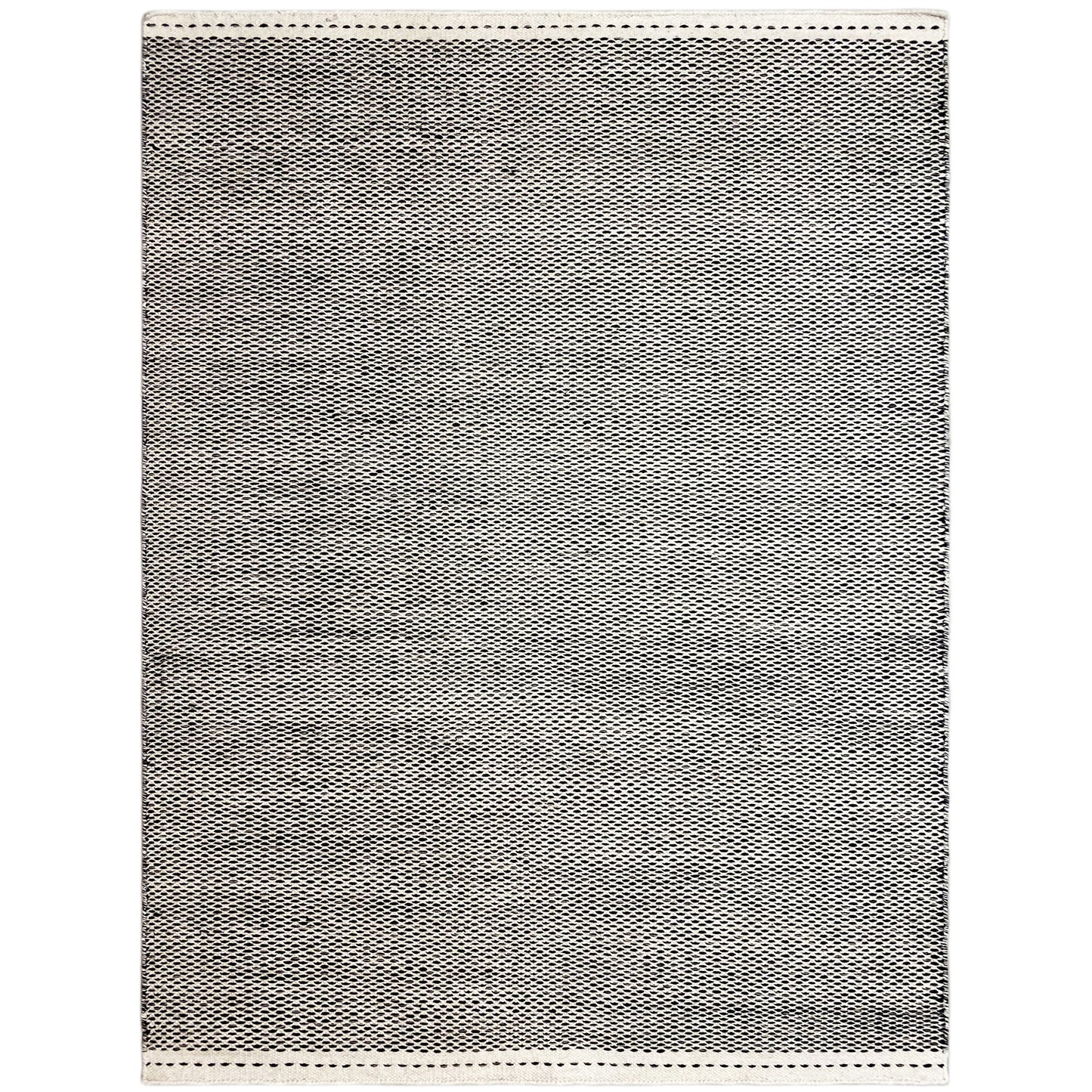Zwart Kelim Vloerkleed - 160x230 cm