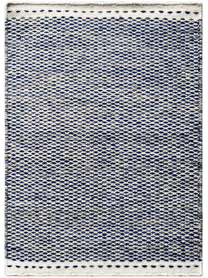 Blauw Kelim Vloerkleed - 60x90 cm