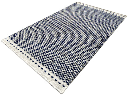 Blauw Kelim Vloerkleed - 60x90 cm
