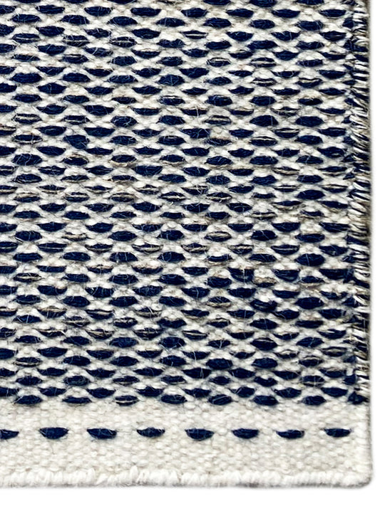 Blauw Kelim Vloerkleed - 60x90 cm