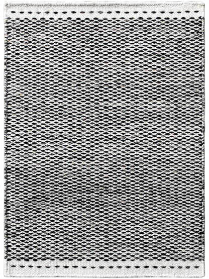 Kelim Vloerkleed Zwart - 60x90 cm