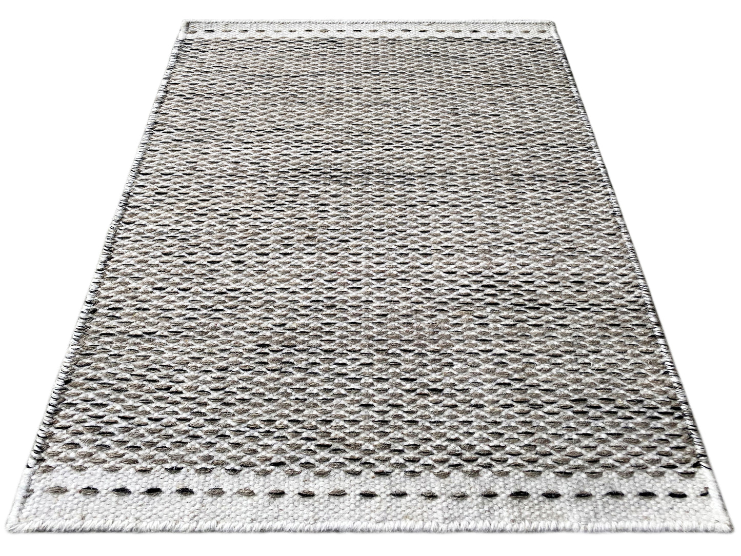 Kelim Vloerkleed Grijs - 60x90 cm