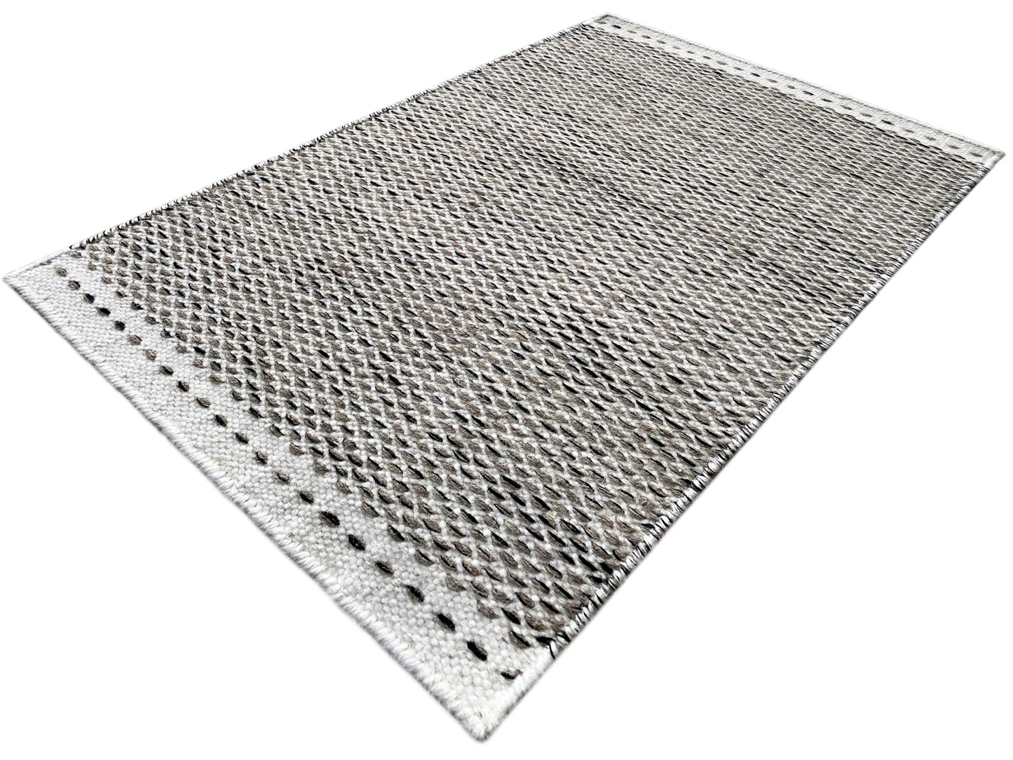 Kelim Vloerkleed Grijs - 60x90 cm