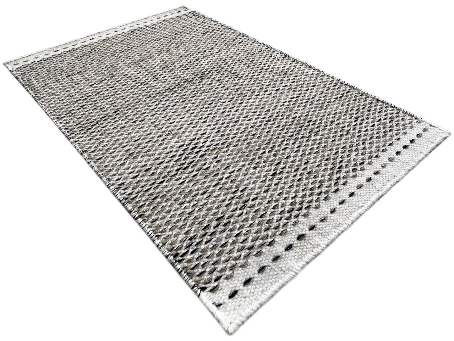 Kelim Vloerkleed Grijs - 60x90 cm