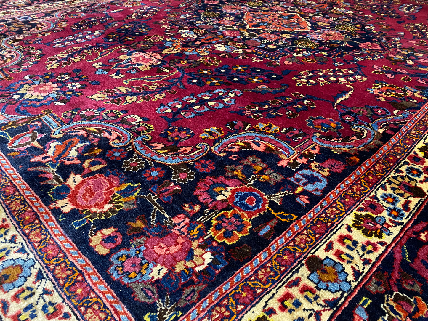 Khorasan-tapijt - 355x255 cm