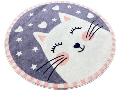 Rond kinderkleed Kat, 100 cm