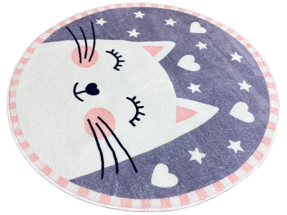 Rond kinderkleed Kat, 100 cm