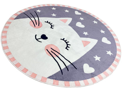 Rond kinderkleed Kat, 160 cm