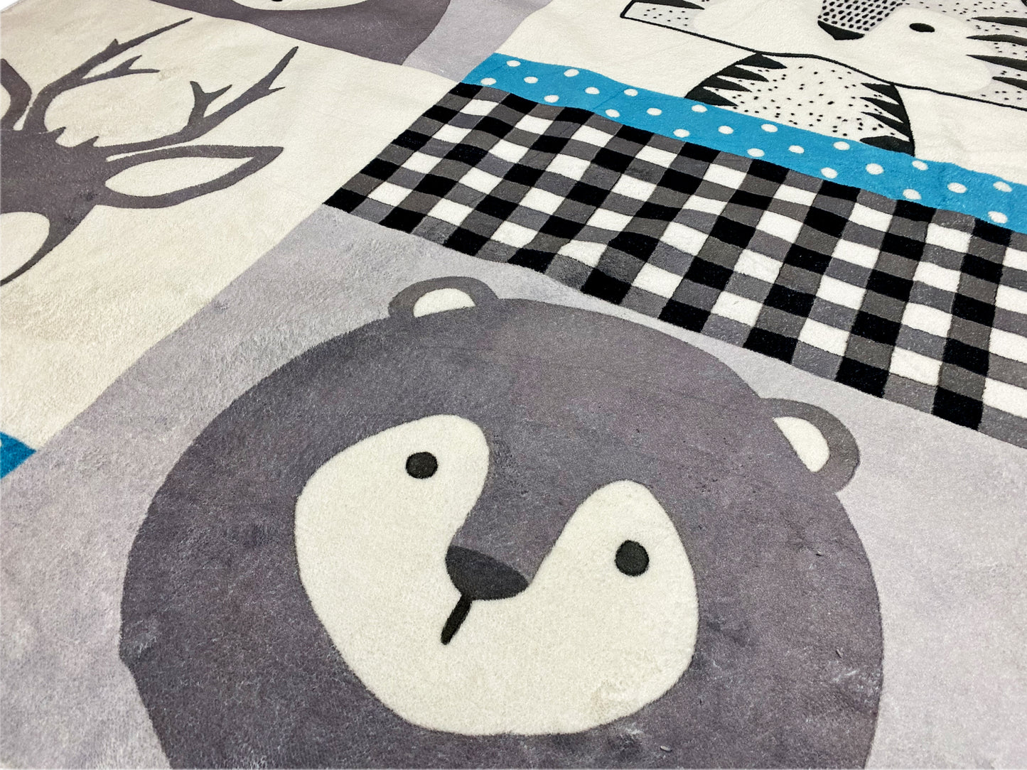 Rond kinderkleed Dieren, 120 cm