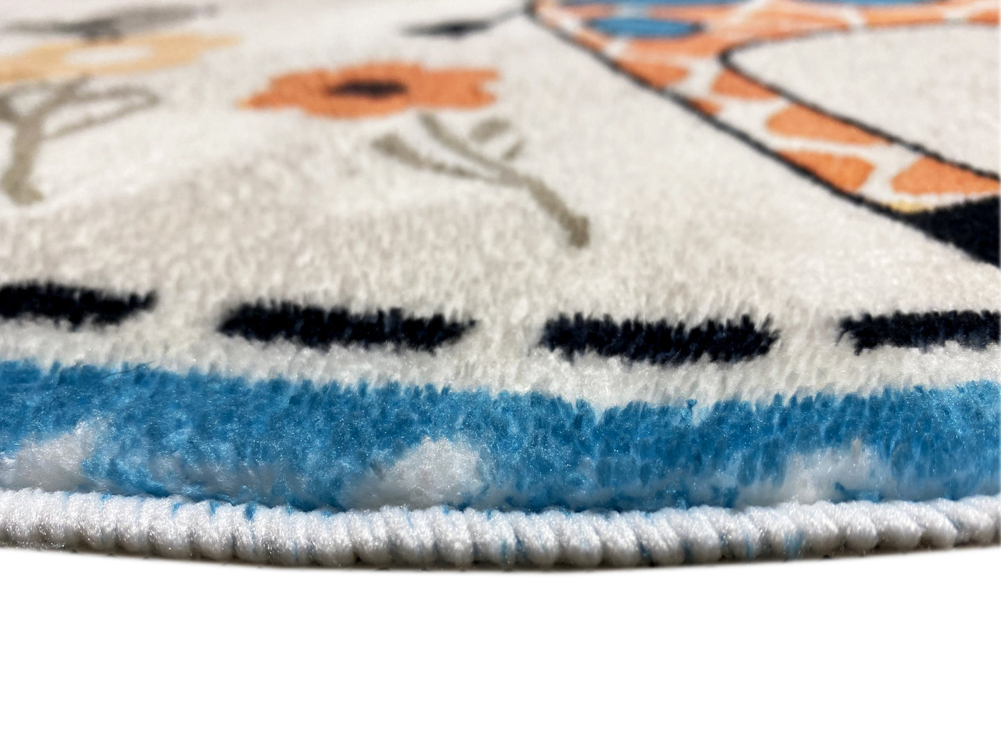 Rond kinderkleed Dieren, 100 cm