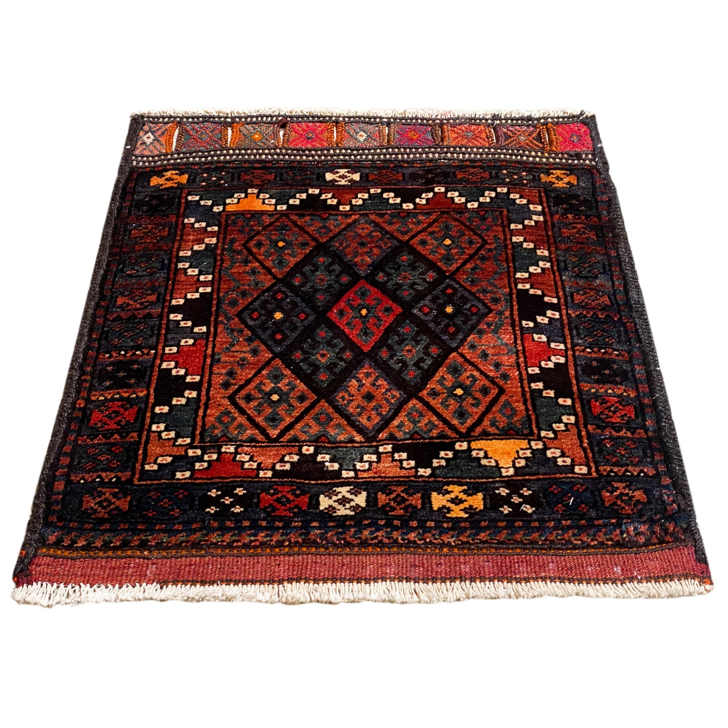 Hamedan Poshti tapijt - 76x72 cm