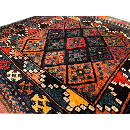Hamedan Poshti tapijt - 76x72 cm