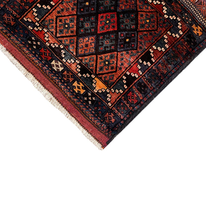 Hamedan Poshti tapijt - 76x72 cm