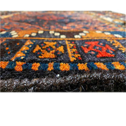Hamedan Poshti tapijt - 82x72 cm