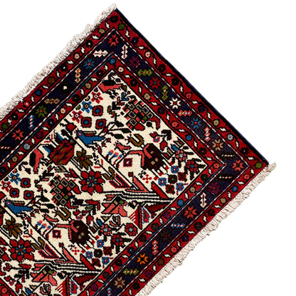 Hamedan Poshti tapijt - 62x88 cm