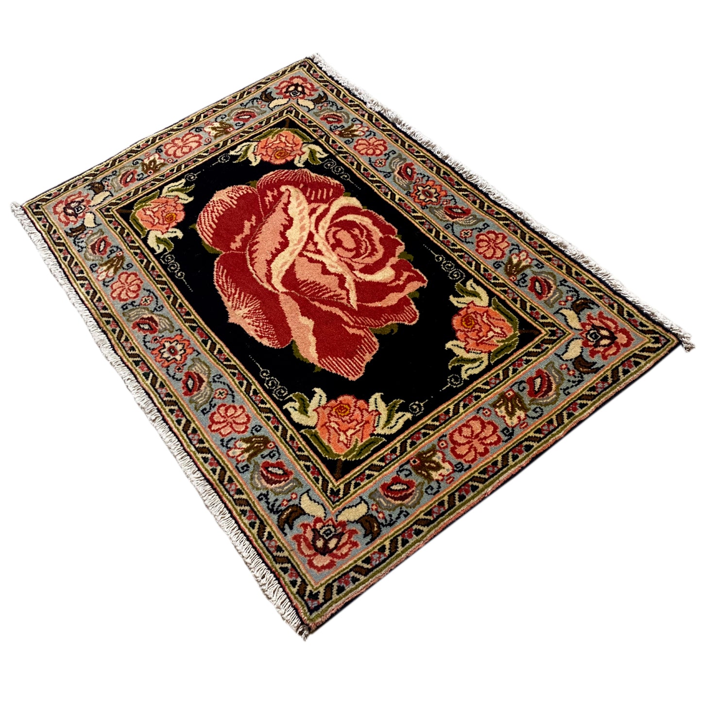 Hamedan Poshti Tapijt - 59x83 cm