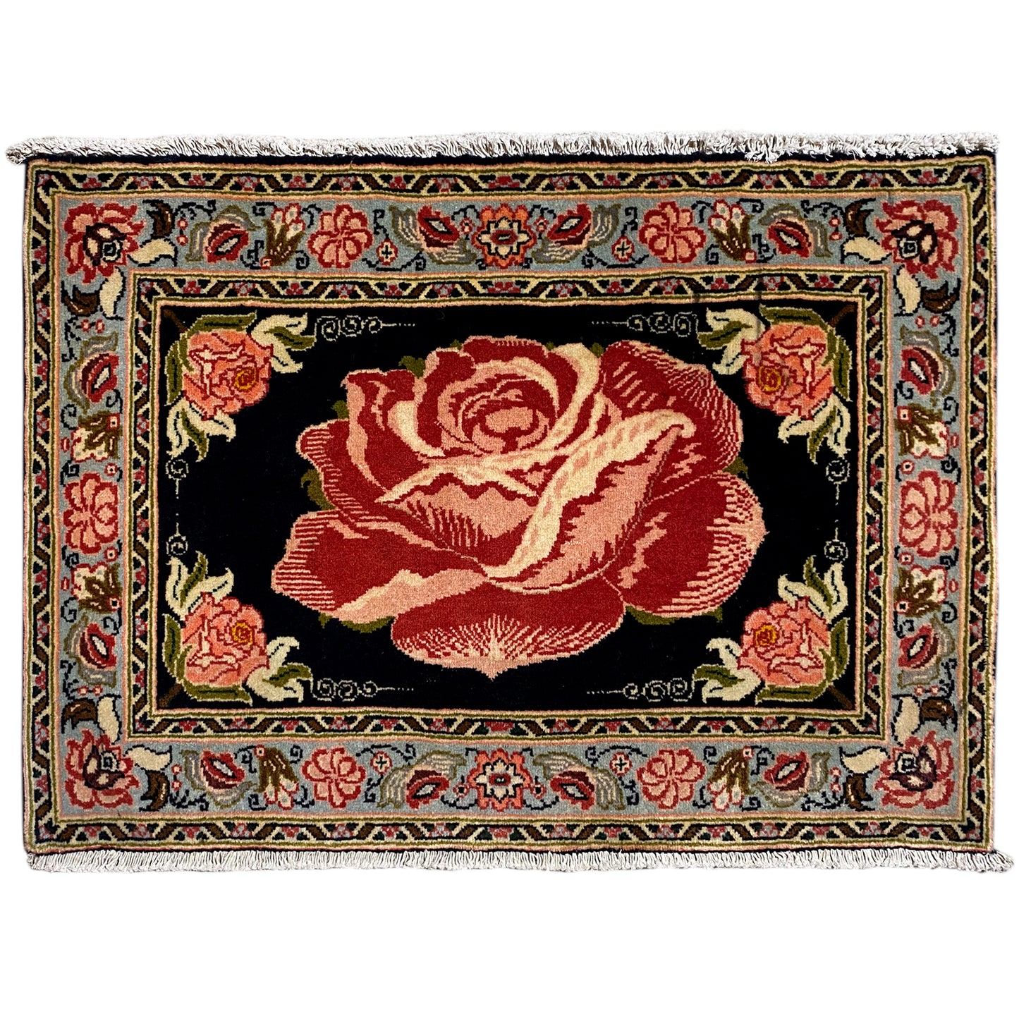 Hamedan Poshti Tapijt - 59x83 cm