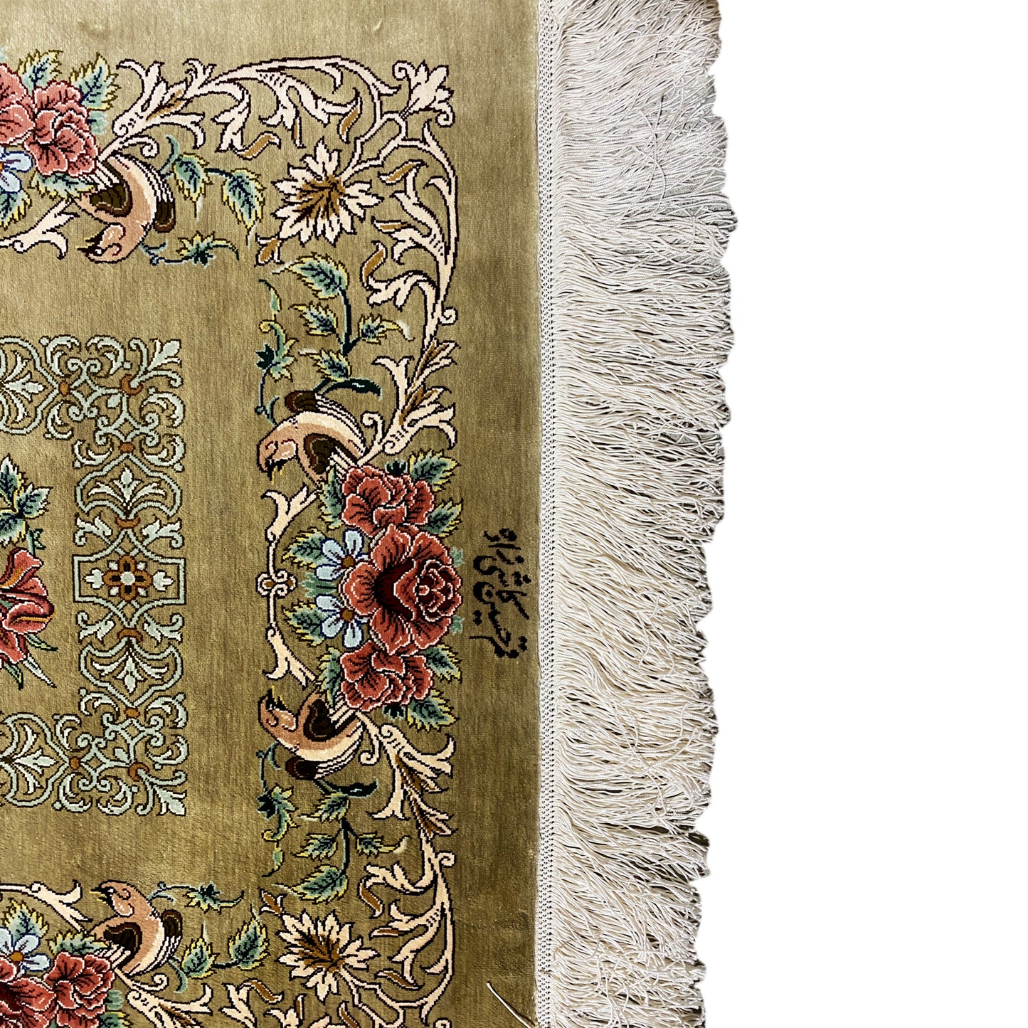 Ghom Zijde Vloerkleed - 904736 (195x53 cm)