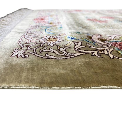 Ghom Zijde Vloerkleed - 904736 (195x53 cm)