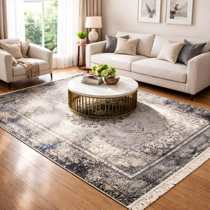 Berlijn Vintage Grijs 160x230 cm