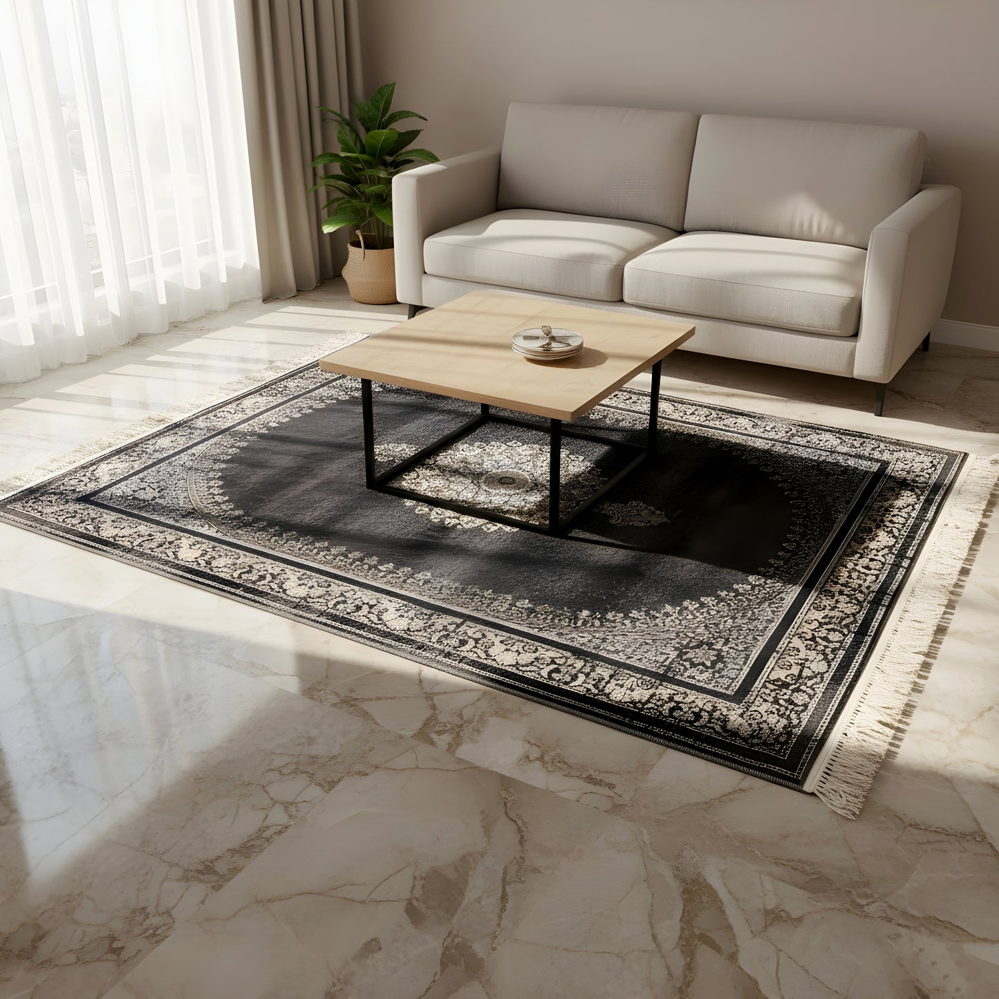 München medaille tapijt 160x230