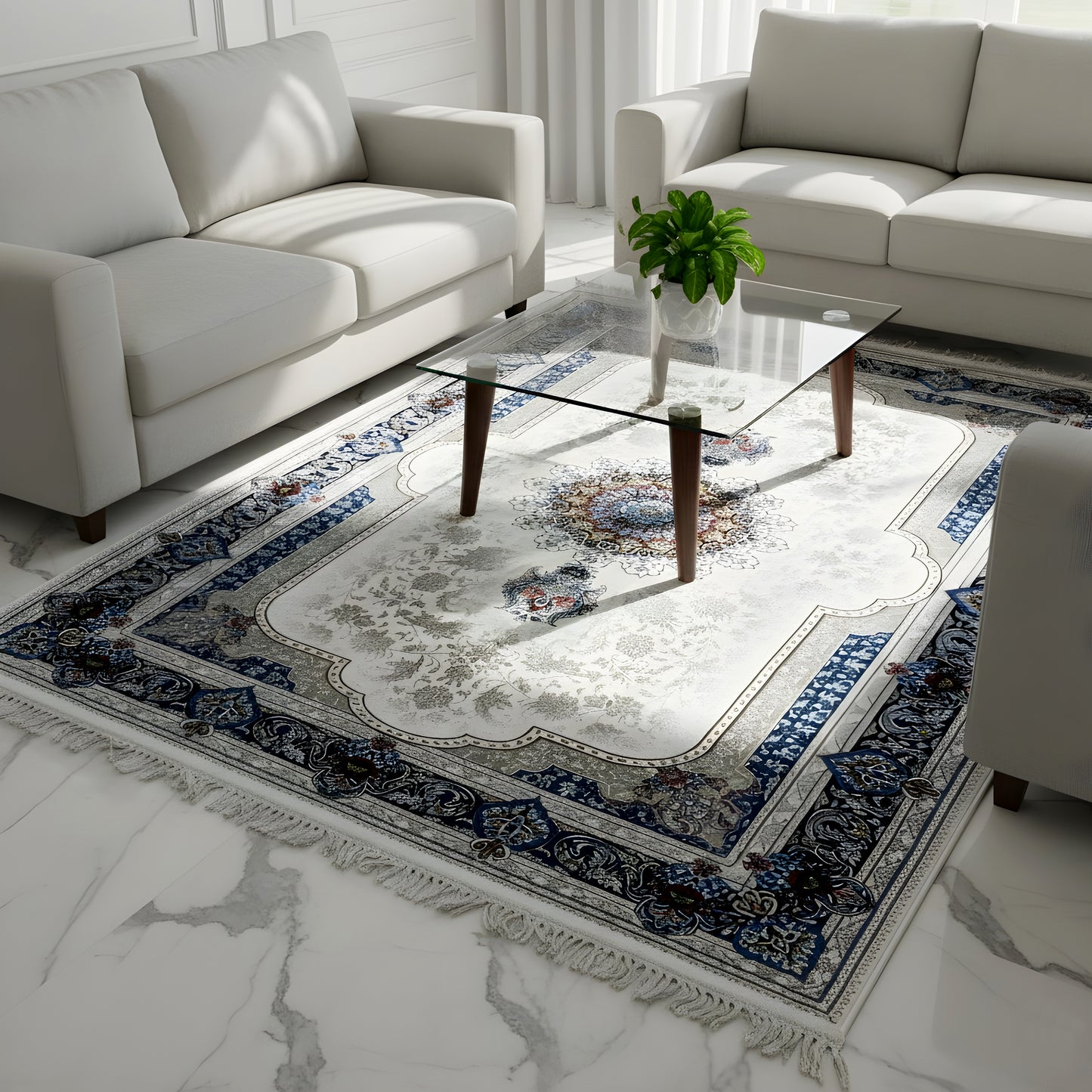 Sorur Crème 170x240cm