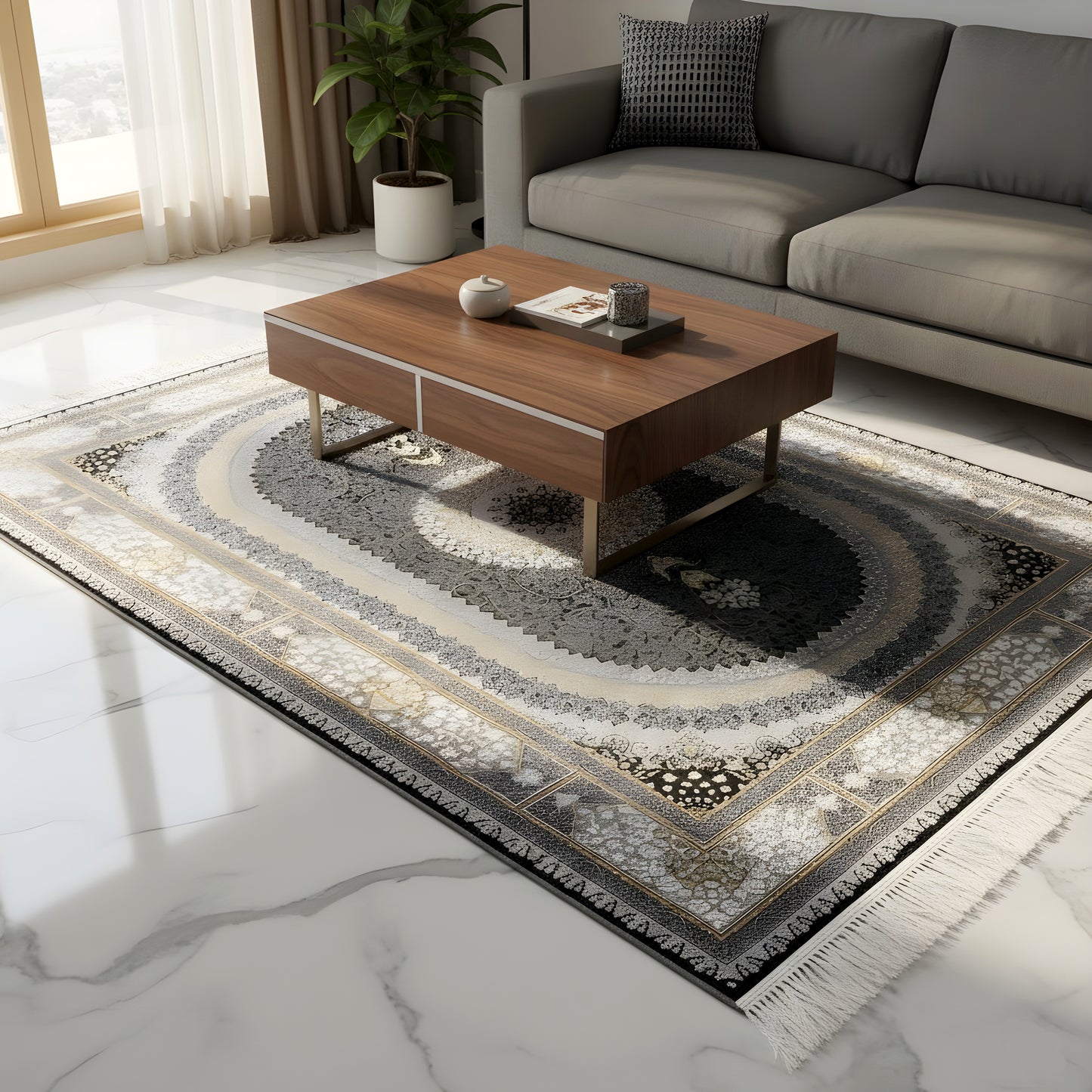 Vloerkleed Lara Ornament 160x230cm