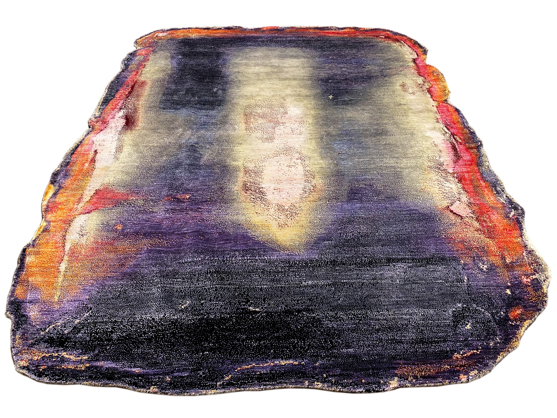 Großer abstrakter Teppich 301x245 cm für Wohnzimmer