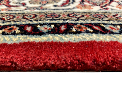 Handarbeit Bidjar Teppich aus Wolle, rot gemustert, klassischer Wohnstil