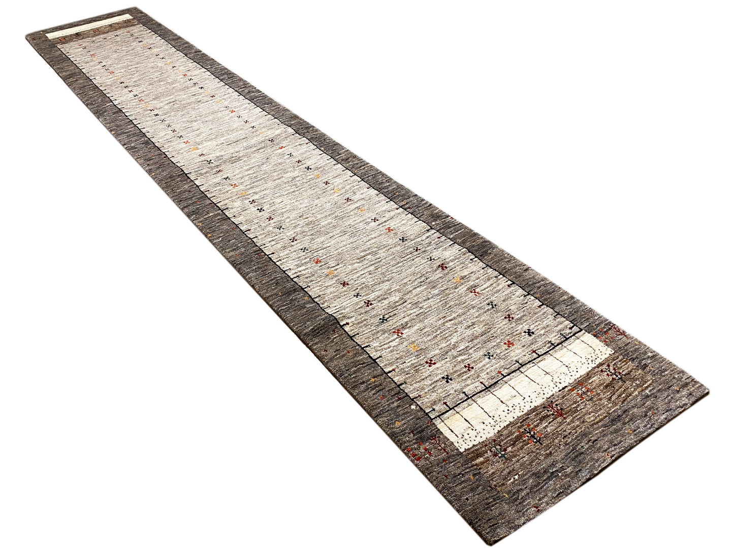 Schmaler Gabbeh Läufer für Flur und Korridor