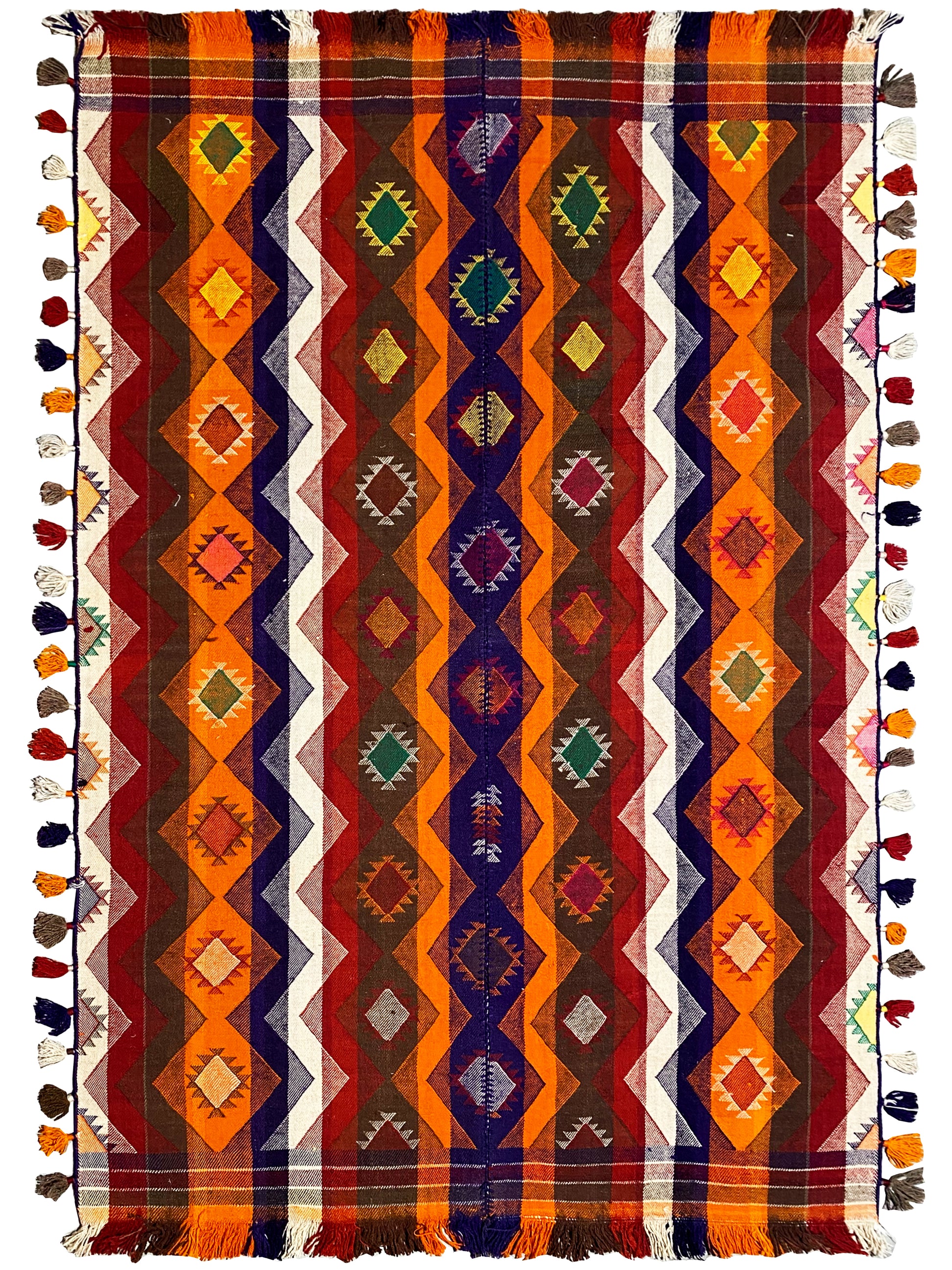 Esszimmer Läufer Bunt Gestreiftes Design