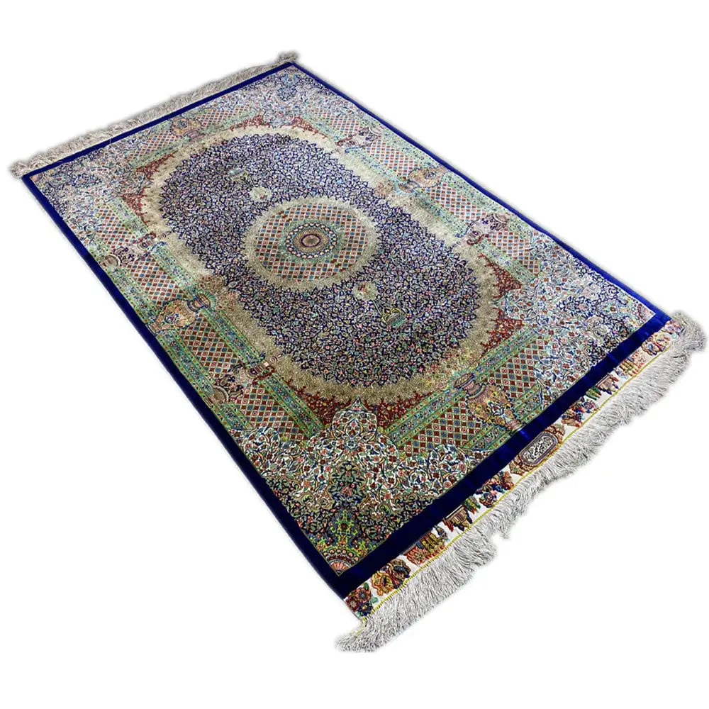 Ghom Seide Teppich - 900847 (156x102cm) - German Carpet Shop
