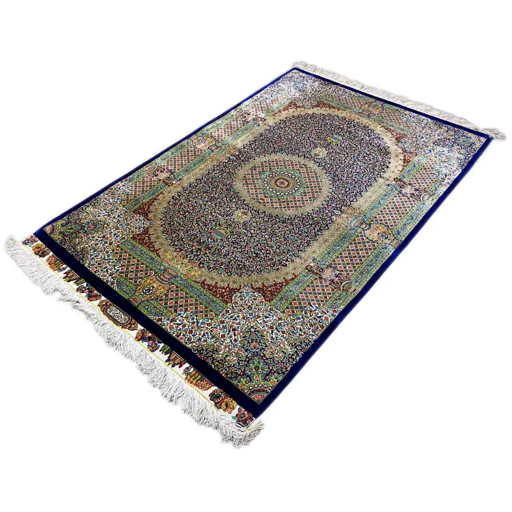 Ghom Seide Teppich - 900847 (156x102cm) - German Carpet Shop