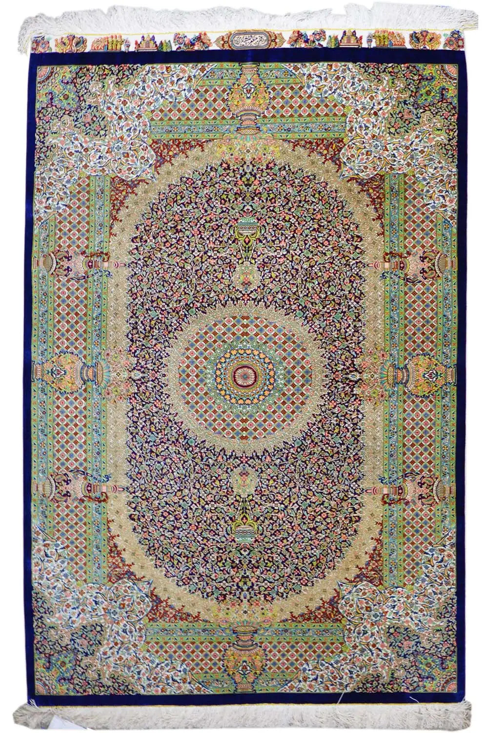 Ghom Seide Teppich - 900847 (156x102cm) - German Carpet Shop
