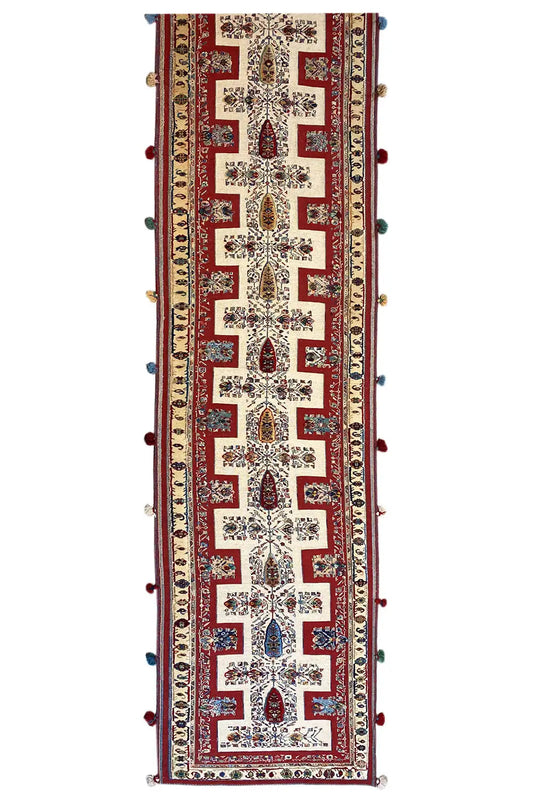  Soumakh Läufer (572x99 cm) - Premium Soumakh from German Carpet Shop - Just €3038! Shop now at German Carpet Shop